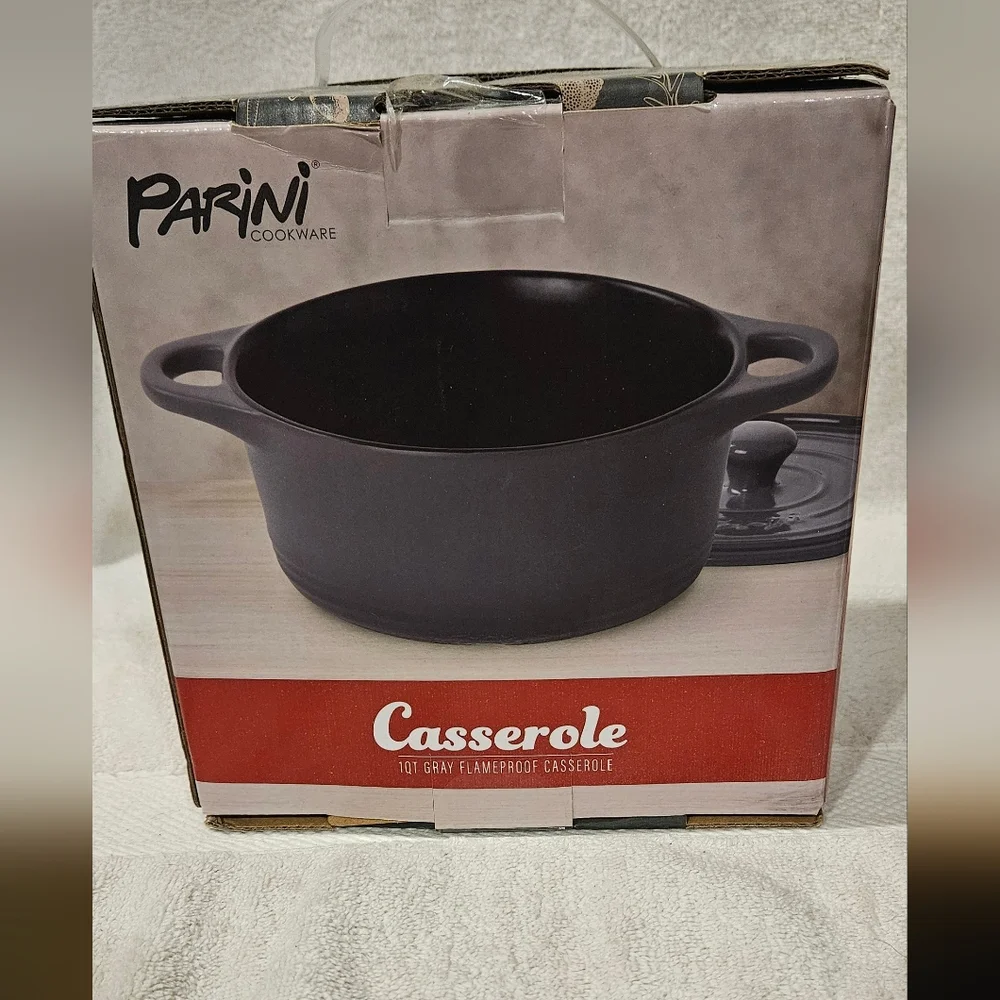 PARINI 1 QUART COVERED CASSEROLE DISH
